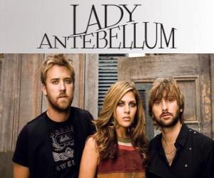 yapboz Lady Antebellum olan bir üçlü ülke pop, Amerika Birleşik Devletleri